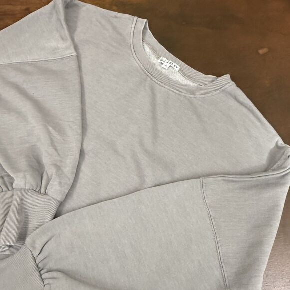 Blakeley gray minimalist boxy casual pullover comfy 3/4 sleeve sweater size 3x - Picture 3 of 11